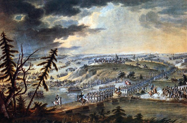 Переход французской армии через Неман 24 июя 1812 года