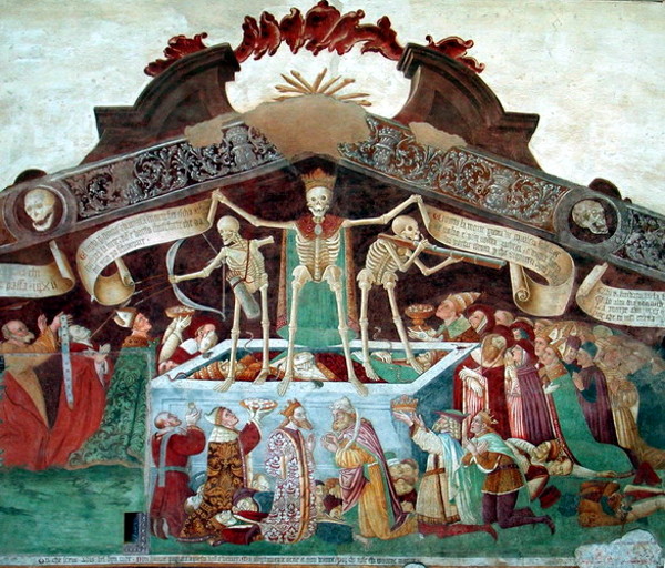 "Триумф смерти" - один из популярнейших сюжетов искусства Средних веков